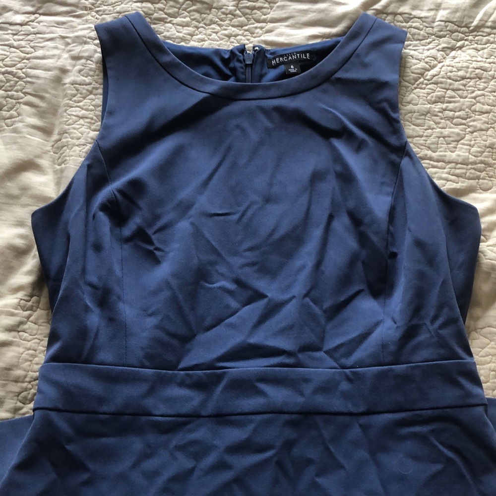 Periwinkle J. Crew Suit Dress